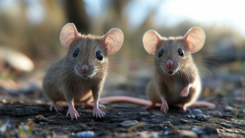 selective-focus-of-small-rats-near-glass-jars-with-min