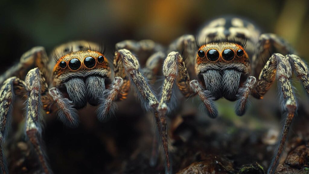 closeup-shot-of-a-spider-on-a-rock-texture-min