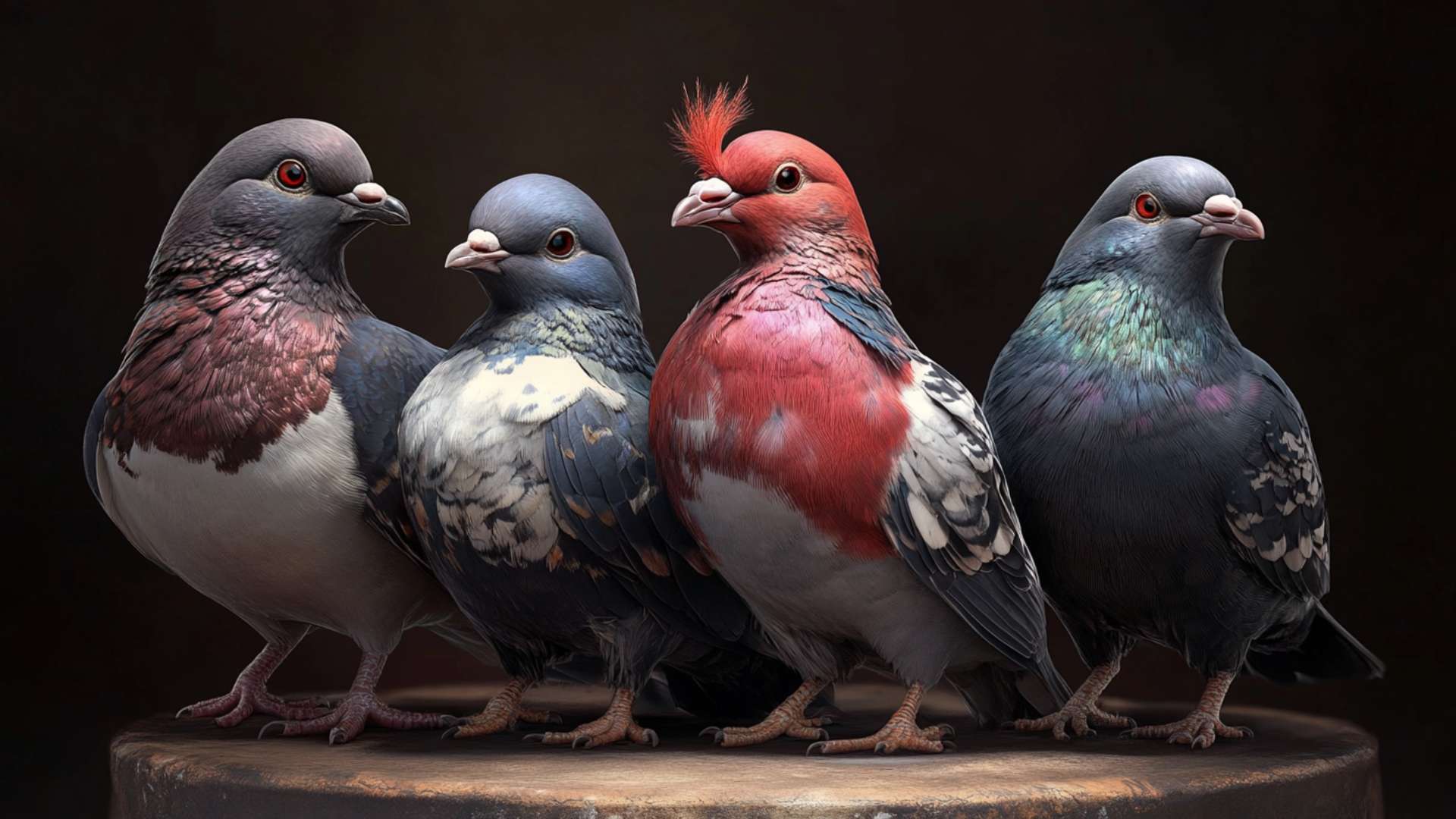 closeup-shot-of-a-flock-of-pigeons-in-a-park-min