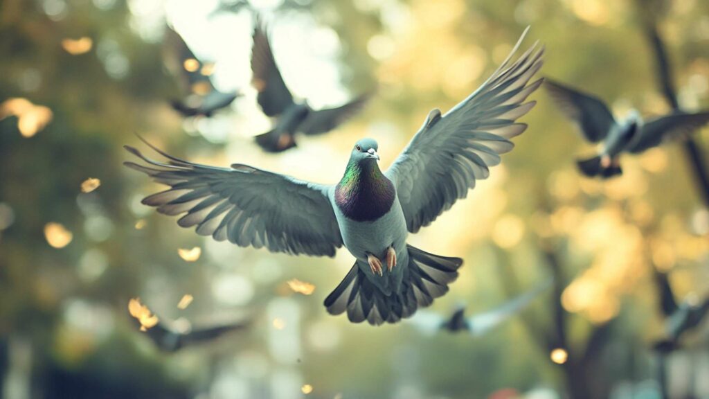 closeup-shot-of-two-feral-pigeons-with-blurred-bac-min