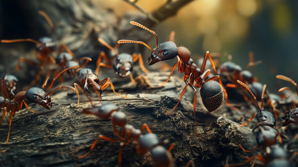 closeup-shot-of-ants-colony-walking-on-the-whitewa-min