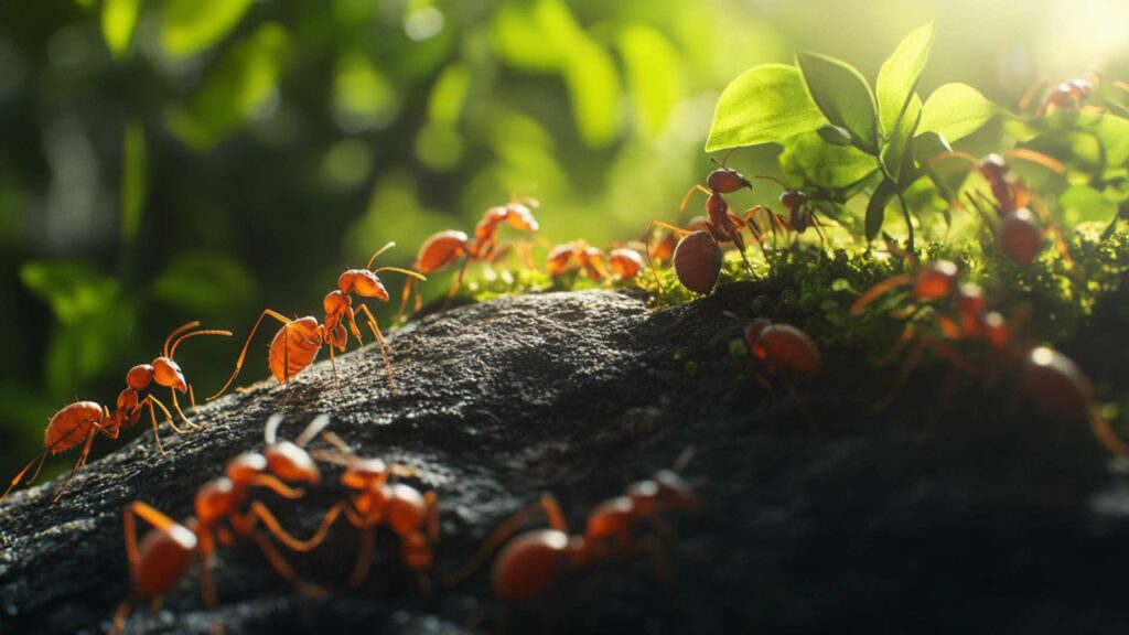 macro-shot-of-a-small-black-garden-ant-clinging-t