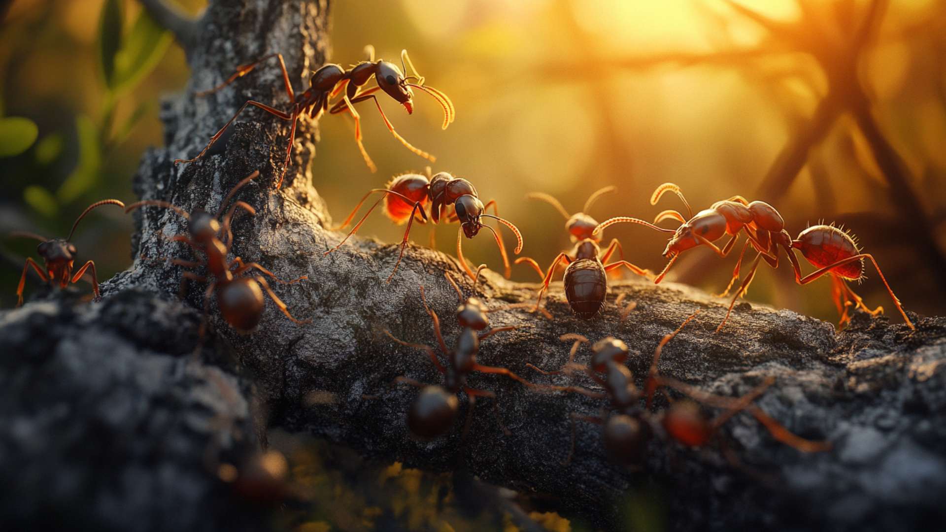 macro-shot-of-an-ant-on-a-rock