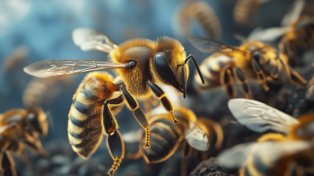 closeup-shot-of-a-bull-headed-furrow-bee-lasioglo